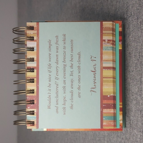 DaySpring Joy For Today 365 Day Perpetual Flip Inspirational Spiritual Calendar - Picture 5 of 10